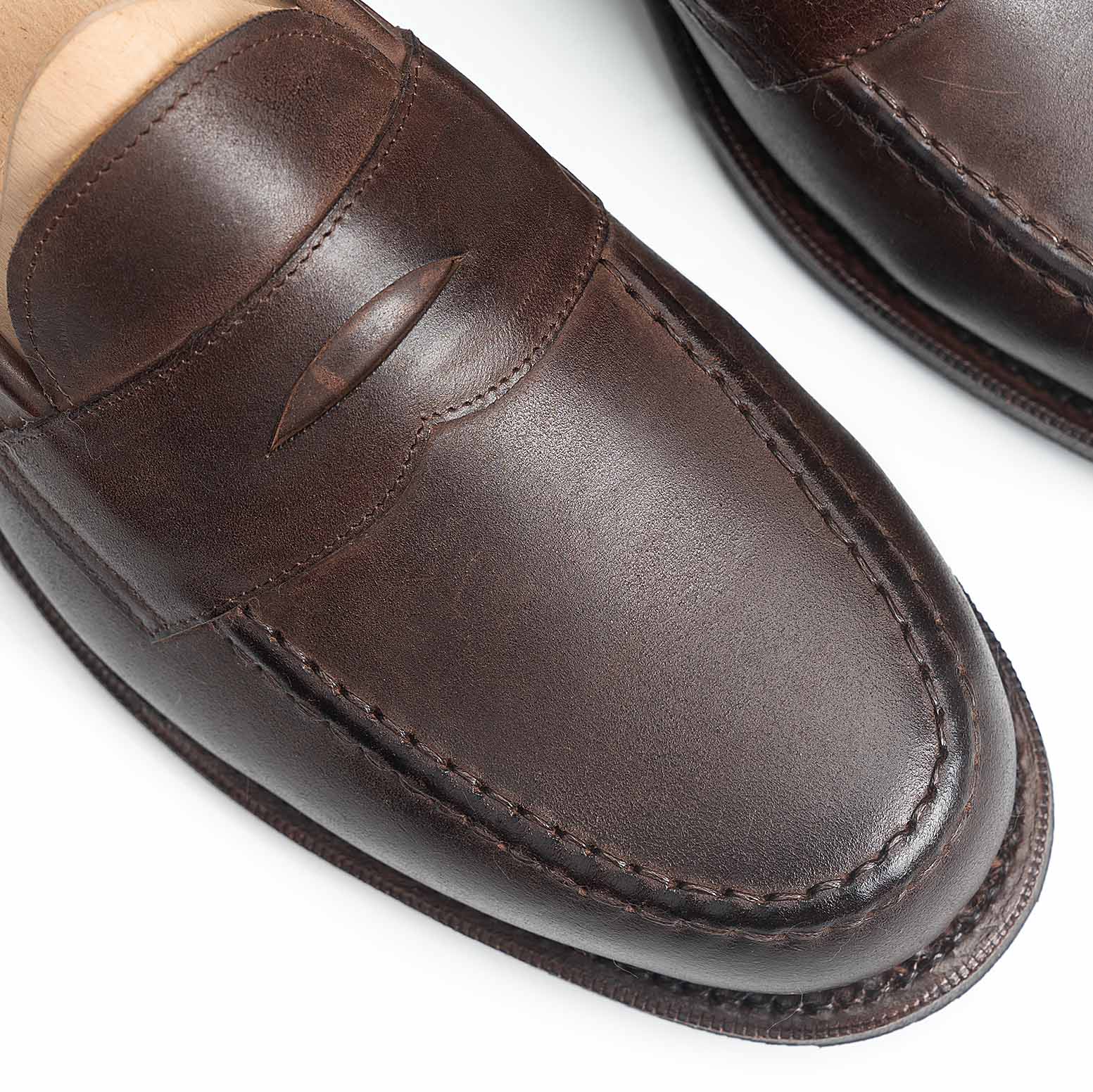501040 - BROWN WAXY SHELL CORDOVAN - E - Image 2